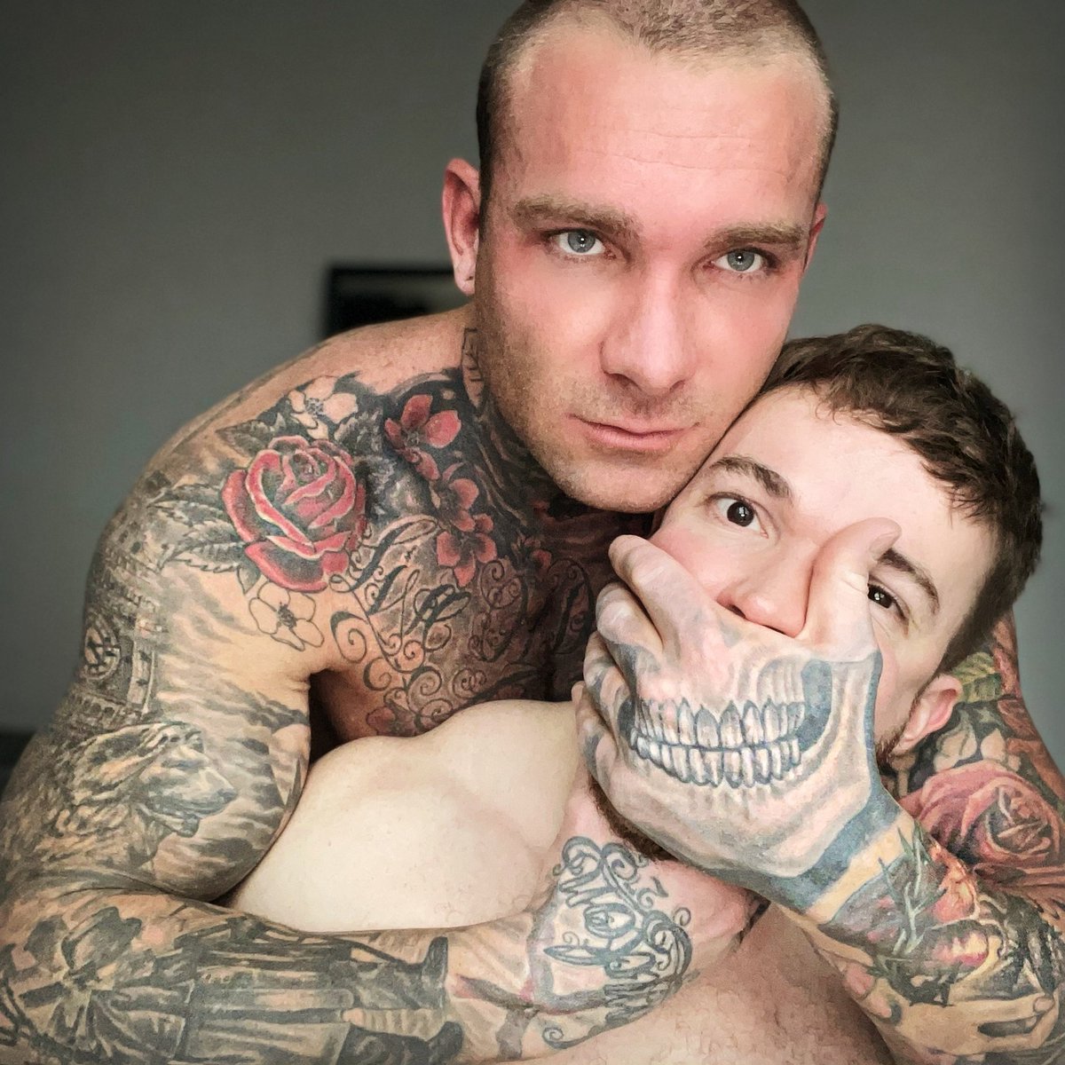 GabrielCrossXXX's tweet photo. #Throwback to one of my all time favourite pics with @MrBillyEssex 

So much sexual aggression… 😅 https://t.co/BXSPZFUpuU