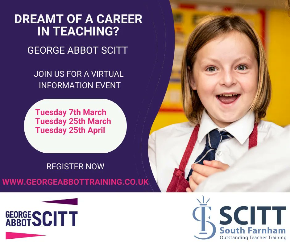 #traintoteachsurrey tweet media