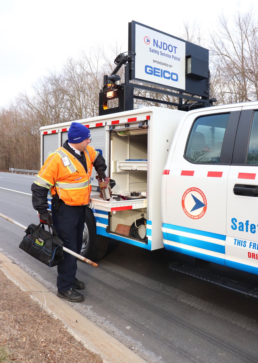 NJDOT on Twitter "We’re thankful for NJDOT Safety Service Patrol operators like Dave who are