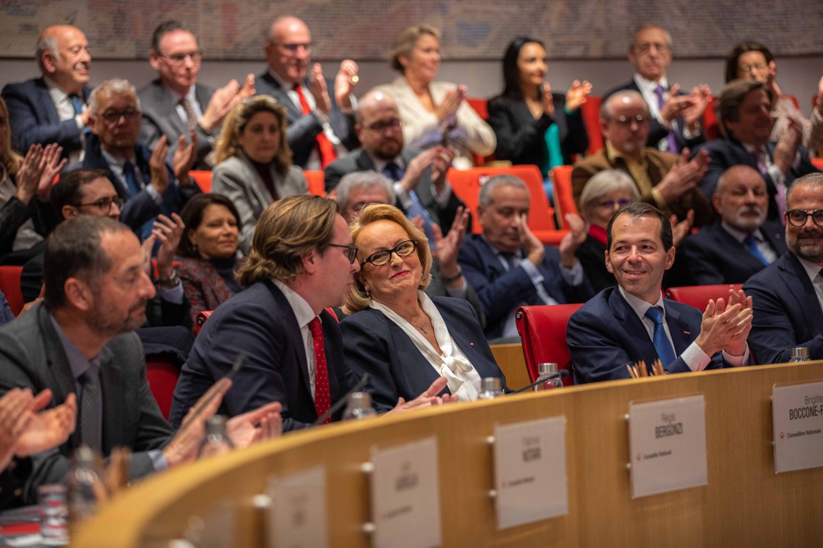 BocconePages's tweet photo. Aujourd’hui, après avoir été élue par mes collègues pour la première fois le 6 octobre dernier, je deviens la première femme à présider le @ConseilNatMC suite aux élections nationales. #DirectCN #Monaco https://t.co/K7JfTl5EYp
