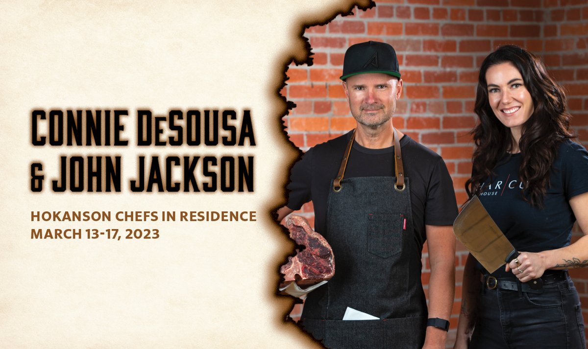 NAIT (@nait) on Twitter photo NAIT's 2023 Hokanson Chef in Residence is back! Award-winning chefs Connie DeSousa & John Jackson (<a href="/CHARCUT/">Co-chefs Connie DeSousa & John Jackson</a>) will mentor @NAITculinary students March 13-17. Learn more at NAIT.ca/ChefInResidence. NAIT's 2023 Hokanson Chef in Residence is back! Award-winning chefs Connie DeSousa & John Jackson (<a href="/CHARCUT/">Co-chefs Connie DeSousa & John Jackson</a>) will mentor @NAITculinary students March 13-17. Learn more at NAIT.ca/ChefInResidence.