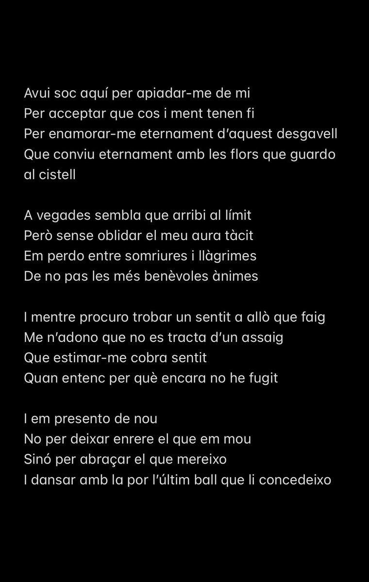 ariadnaaverges's tweet photo. L'últim ball https://t.co/fnMaEeUovN