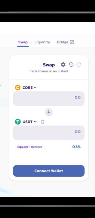 E_A_256_UG's tweet image. #Coreholders can now trade CORE/USDT @LFGSwap
Users can trade the listed tokens for very low fees and also earn fees for adding liquidity to them.

🪢Cross-chain assets provided by @FinanceChainge