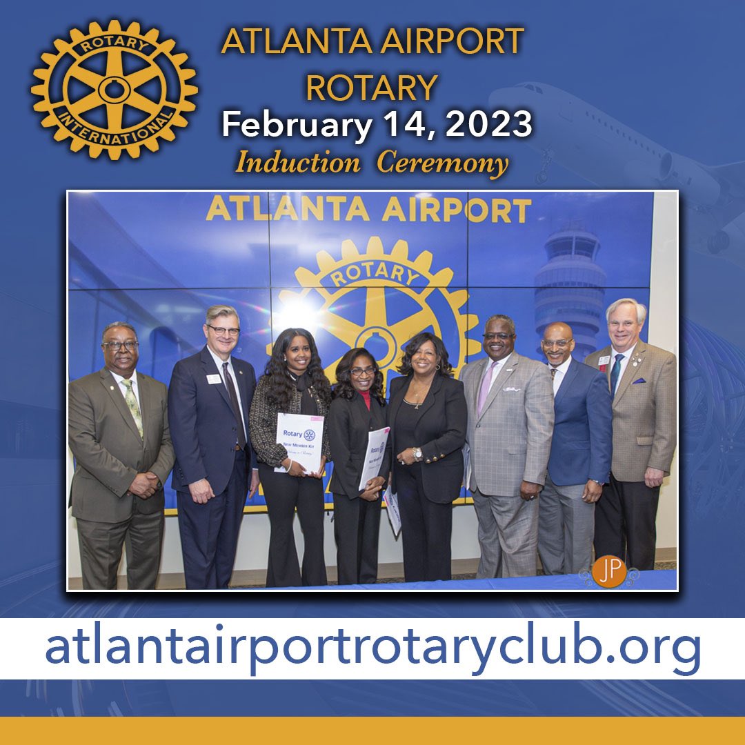 ATLAirprtRotary's tweet photo. Congratulations to our new inductees and club transfers! We are proud to have this group of leaders in our club! https://t.co/zPlS3tzCsr