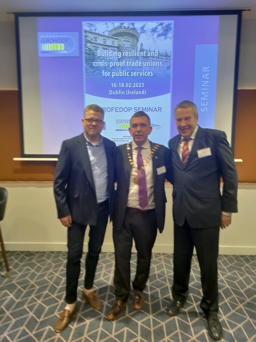 _Mark_Keane's tweet photo. @pdforra A great Privelge and honour to launch the EUROFEDOP seminar Dublin, along with our colleagues from the POA . #strengthinunion #firsttoserve #citzensinuniform @AnTanaiste https://t.co/zrHyC84tRb