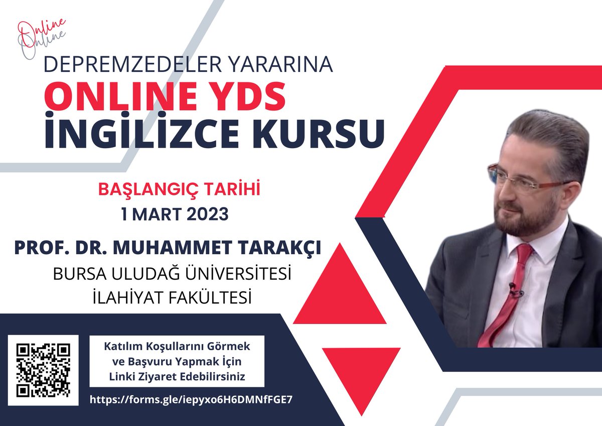 Afetzedeler hayrına.
YDS'ye İngilizceden hazırlananları bekleriz.
Ayrıntılar resimdeki bağlantıda ve ikinci tweette.
İlgilisine ulaşabilmemiz için rt lütfen.
Kurstan bir konteyner çıkarabilecek miyiz acaba?