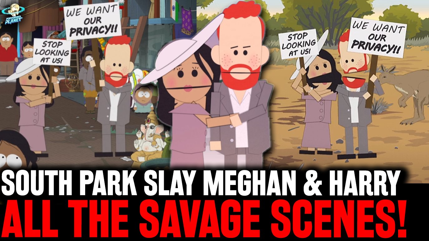 Harry and Meghan respond to South Park Privacy Tour episode