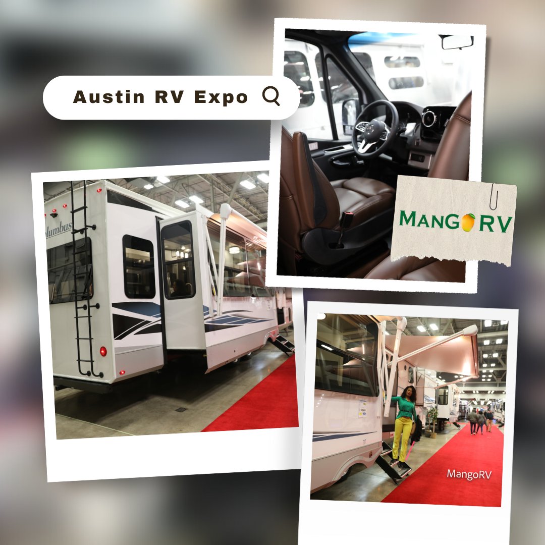 It's official the 2023 #AustinRVExpo begins today. What are you looking forward to seeing the most?

MangoRV.com
📞Call us today!
📍31004 I-10,
Boerne, TX 78006

#rving #rvers #expo #extracash #veteran #retired