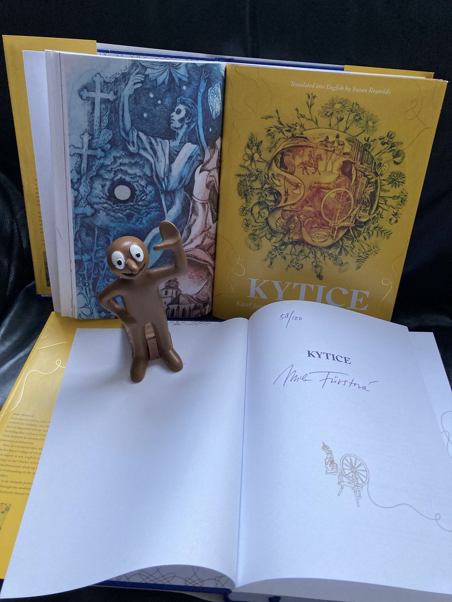 JantarBooks's tweet photo. Special Edition
Limited to 100 copies
Signed by the artist, Mila Furstova
#erben #Kytice #vodnik #Vodník #Watergoblin #zlatykolovrat https://t.co/SnzGiZVCLo