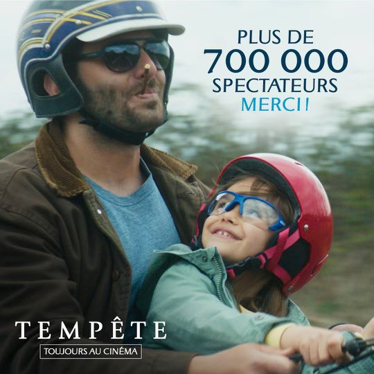 Vous êtes déjà plus de 700 000 à avoir découvert #Tempête ! Merci encore à tous 🐎 
#ChristianDuguay #MélanieLaurent, <a href="/PioMarmai/">Pio Marmaï</a> 
<a href="/NolitaCinema/">Nolita</a> <a href="/TF1Studio/">STUDIO TF1 Cinéma</a> <a href="/Pictanovo/">Pictanovo</a> <a href="/LeTrot/">Trotteur Français</a> <a href="/PatheFilms/">Pathé Films</a>