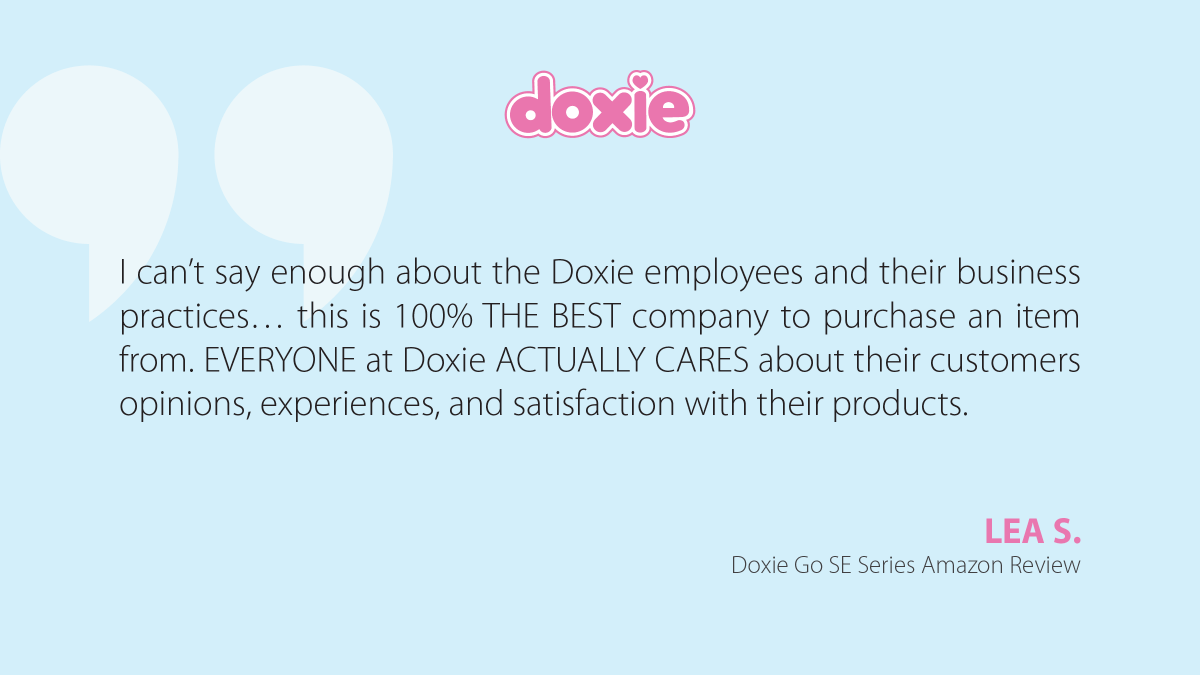 Doxie's tweet photo. "I can’t say enough about the Doxie employees and their business practices… this is 100% THE BEST company to purchase an item from. EVERYONE at Doxie ACTUALLY CARES about their customers opinions, experiences, and satisfaction with their products." — Lea S., Amazon Review https://t.co/abHQrxVS9F