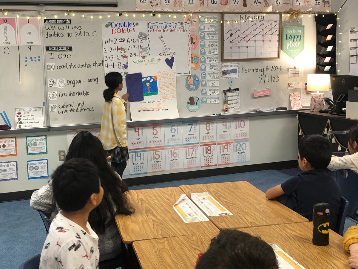 PophamLibrary's tweet photo. Today in celebration of Black History Month, 3rd grade students @DVISD_PES presented their research projects about Important African Americans to kinder, 1st, and 2nd grade students. Great job 3rd graders! 
#WeArePopham 
#DVProud https://t.co/CEoOcG5UCe