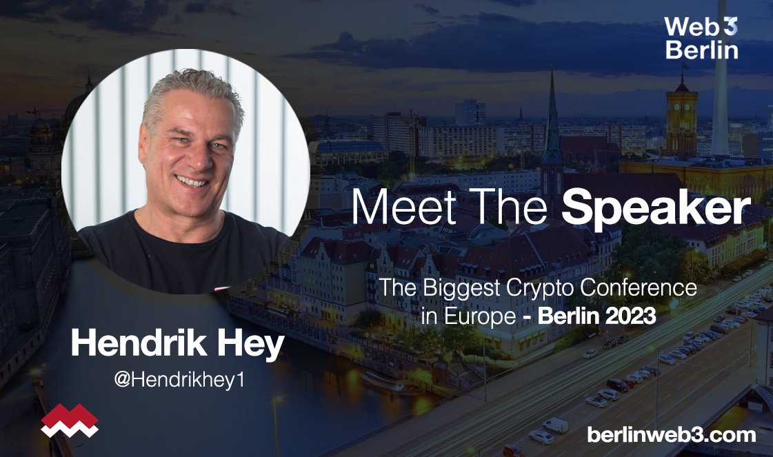 web3globalmedia's tweet photo. 🔥 Don't miss out on the opportunity to hear from @HendrikHey1 as he will join our speaker list during #Web3Berlin!

👨‍💻 Hendrik Hey, CEO of @MILCplatform, is changing the future of media distribution and providing a new dimension for the media industry. https://t.co/ZeuBNe0Qy5