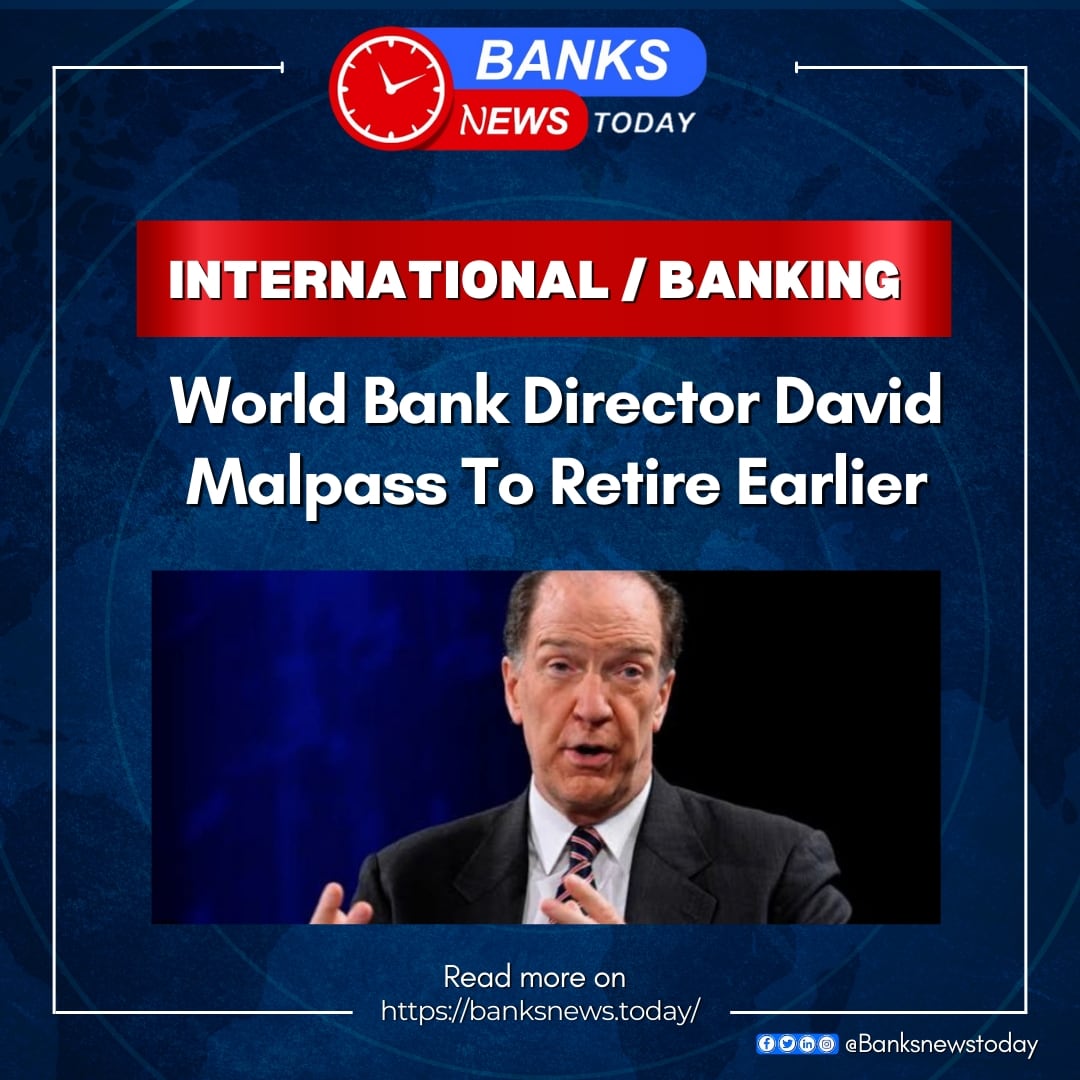 #BREAKING

World Bank Director David Malpass To Retire Earlier

#international #bankingindustry #WorldBankReport #DavidMalpass #bankingcareers #UpdateNews #banksnewstoday #BNT