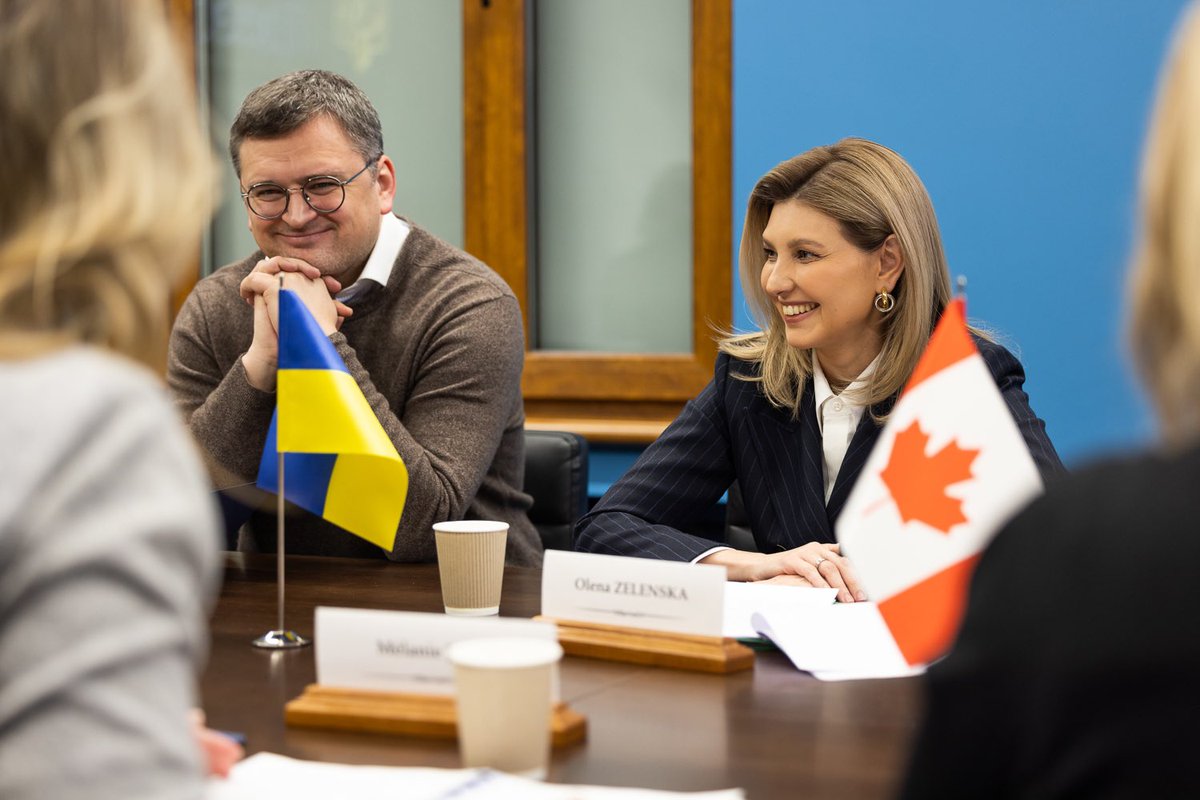 Olena Zelenska / Олена Зеленська tweet media