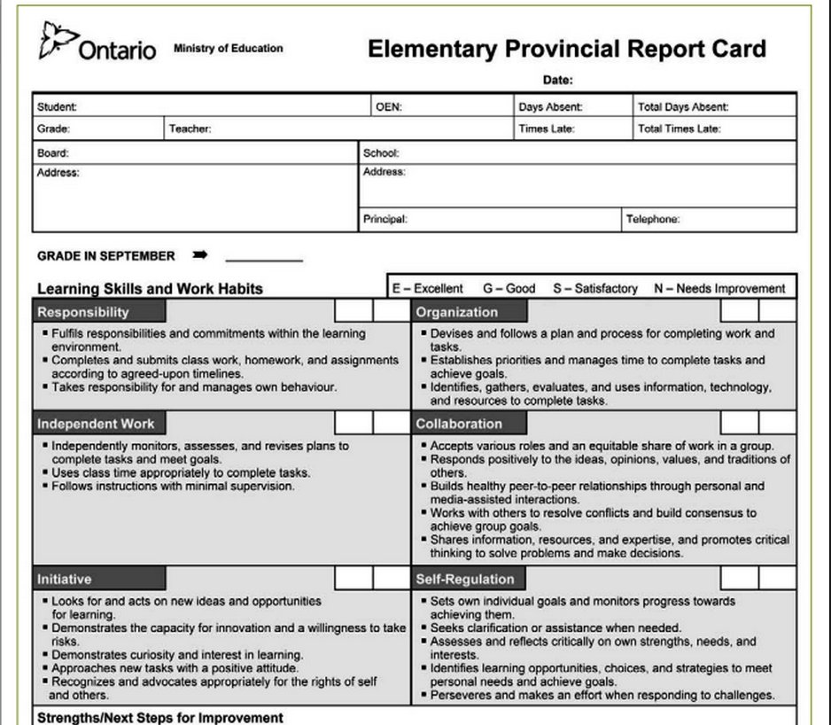 ONTSpecialNeeds's tweet image. Not going to lie, as a parent to a child with special needs, this is usually the saddest part of the report card to read.  Especially the comments.

Who's with me?