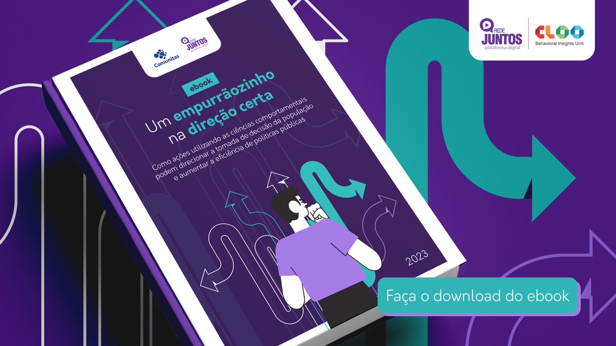 Nesse e-book, você entenderá um pouco sobre o que são Behavioral Sciences e sobre a implementação de nudges no âmbito das políticas públicas

Acesse o link e faça o download do ebook:
 comunitas-1.rds.land/lp-ebook-cienc…

#behavioral #sciences #ciências #comportamentais #políticas #públicas