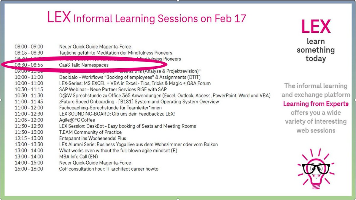 eumel_8's tweet image. Morgen startet unser digitaler Podcast &quot;CaaS Talk&quot;. Wöchentlich besprechen wir ein Thema aus der Welt von  #Kubernetes. Los geht&apos;s mit: #Namespaces