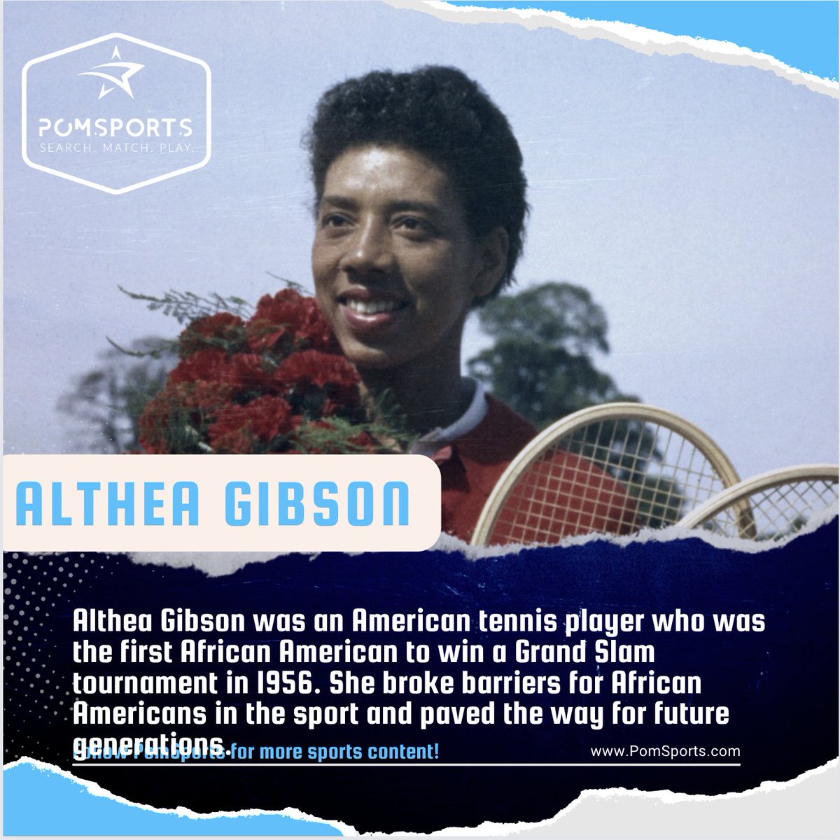Celebrating Black History Month!
Cheers to ALTHEA GIBSON!

#altheagibson #tennisplayer #tennis  #athlete #blackhistorymonth2023 #olympics #sportsperson #sports #BlackHistory #BlackHistoryMonth