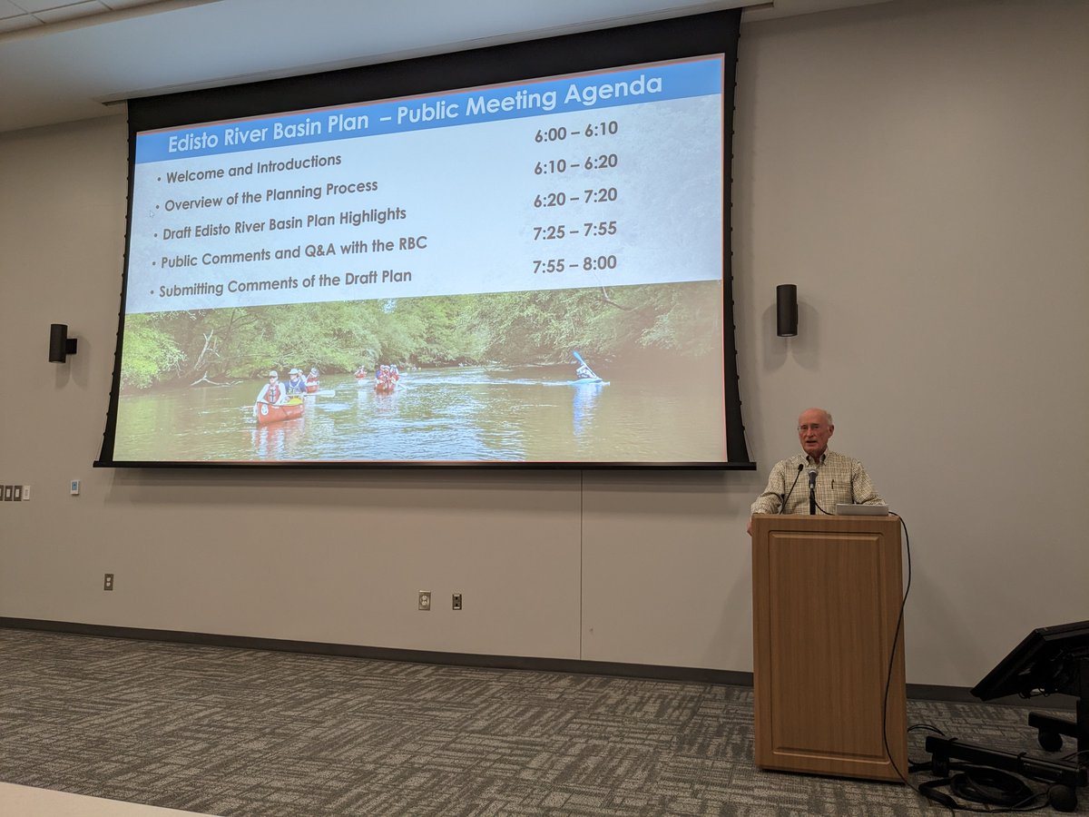 SC Water Center on Twitter "The Edisto RBC and Planning Team presented