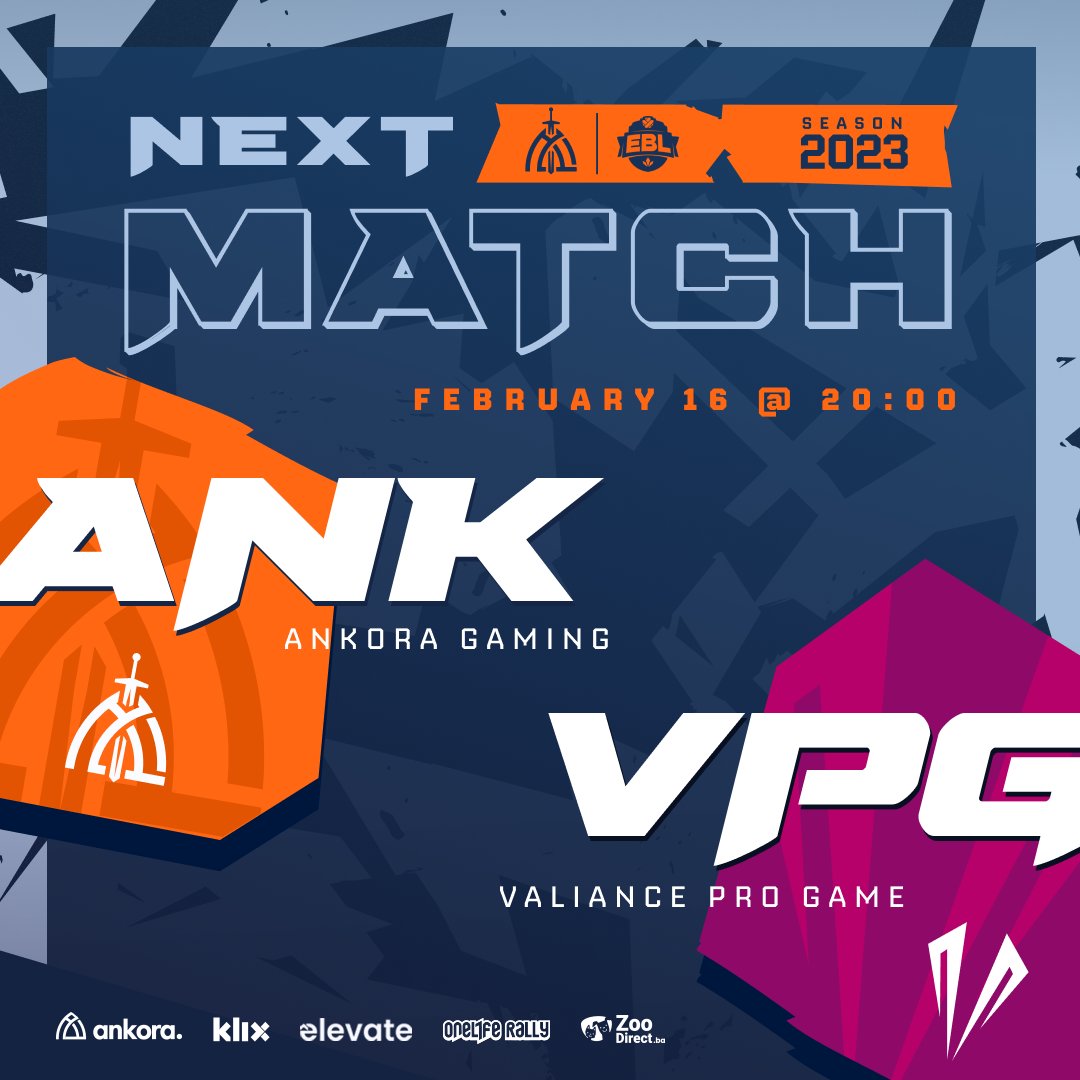 ankoragg's tweet photo. The second part of the season starts in a few moments! ⚔️

We are ready for a rematch versus @RealValiance. 😤

Watch us from 2⃣0⃣:0⃣0⃣

#ankoragg #EBL2023
@FortunaEsports https://t.co/rGO7LPmb36