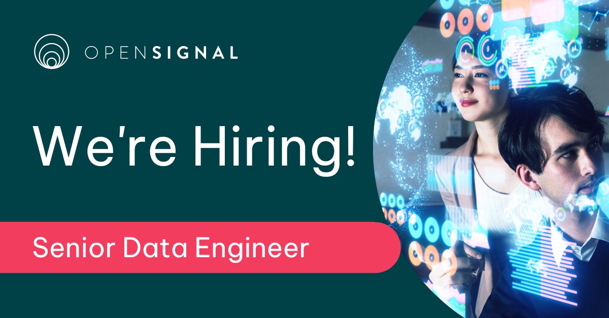 opensignal's tweet image. We are #hiring a #SeniorDataEngineer to help transform raw data into industry-leading metrics!

So, if you like deep diving into data to uncover insights that help our customers advance connectivity, we&apos;d love to hear from you!

Apply here: lnkd.in/eZreei4G