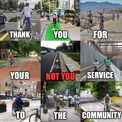 Not you, sharrow