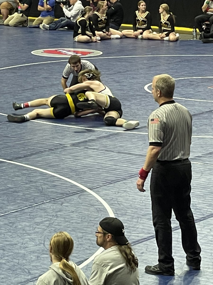 170 Jarrett Armstrong takes on West Marshall’s Pfantz in the third round consolation match. Armstrong defeats him 9-4 and advances!!! Nice work! <a href="/AtlanticTrojans/">Atlantic Activities</a>