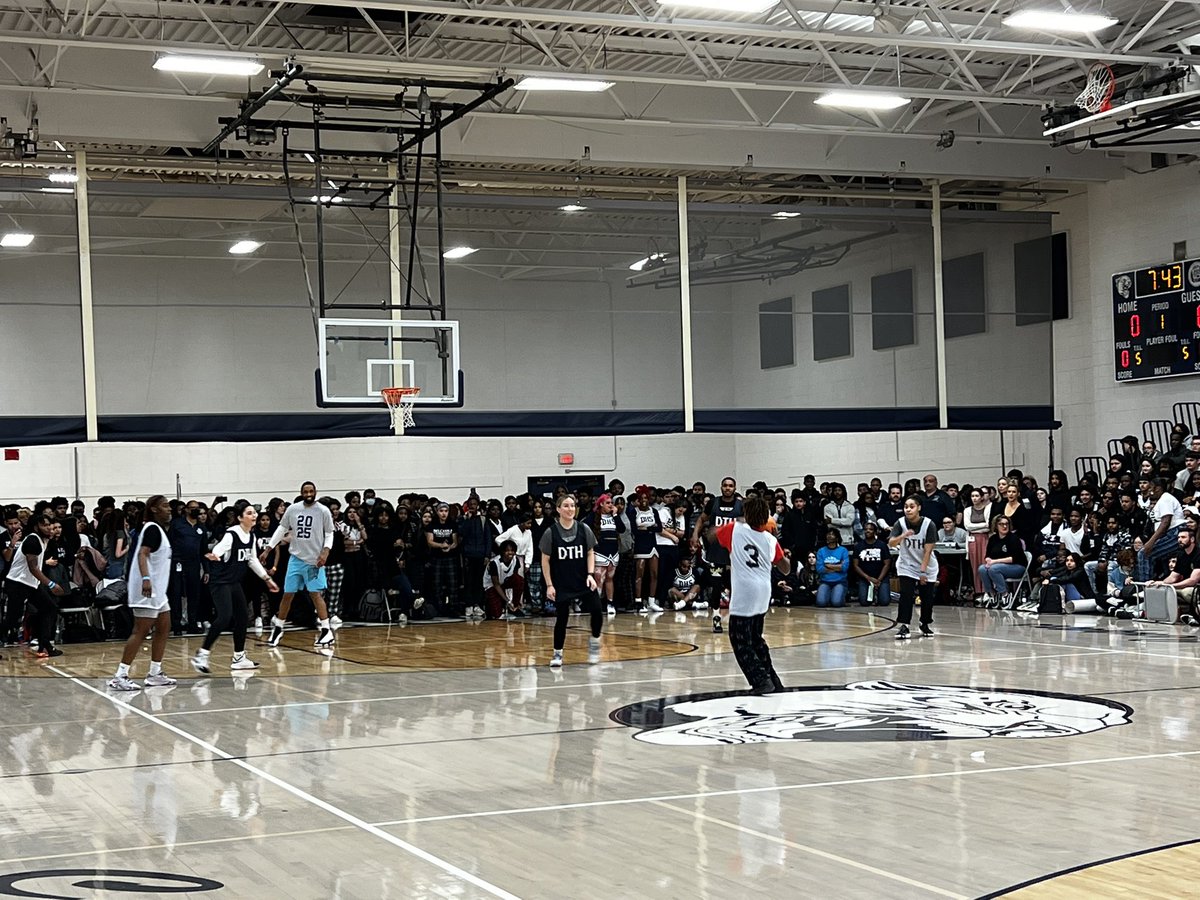 drcomegys's tweet photo. Great time at today’s Winter Pep Rally.  The @delcastle_ths staff are 2- 0 in tug of war this year.  Just saying! @shannan_beck #NCCVTWorks https://t.co/eprLVL24ws