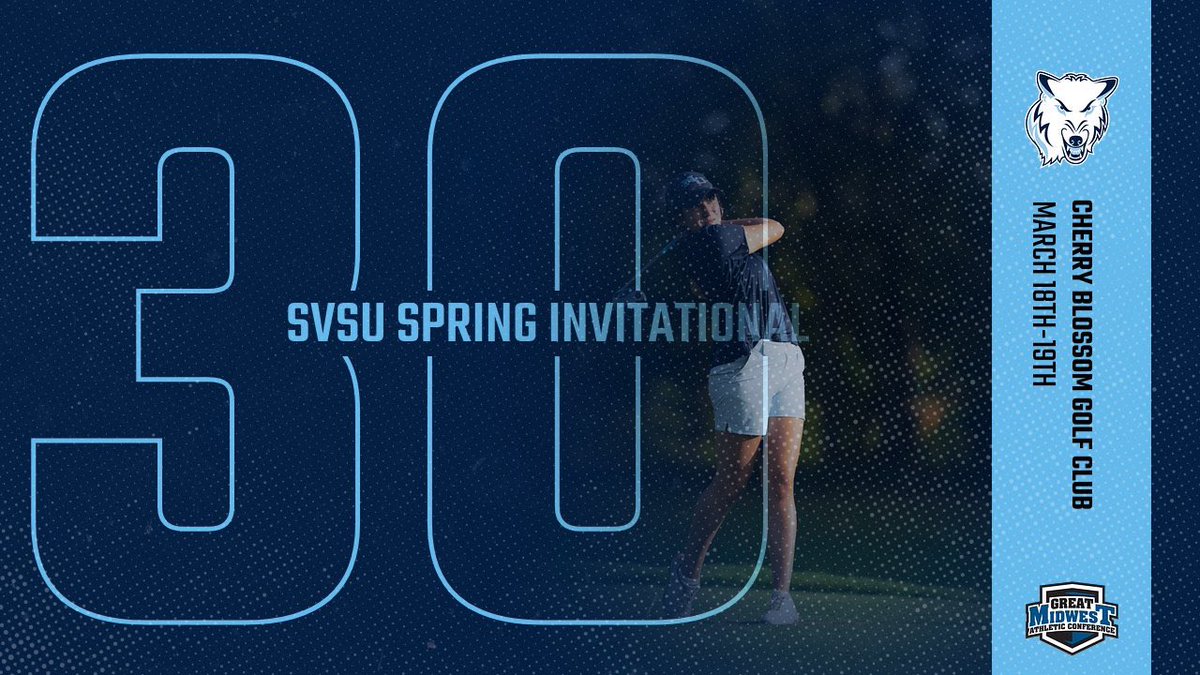Only 30 days until the Women tee it up down in Georgetown, Kentucky for the SVSU Spring Invitational! ⛳️
