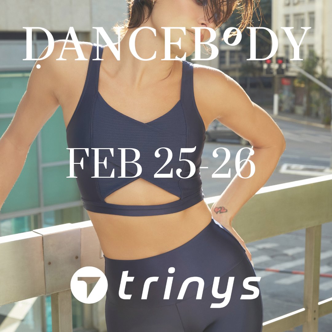 Grab a girlfriend and come join Trinys Fitness for a weekend of sweat, sparkles, and shopping with <a href="/dancebody/">DanceBody</a> at their Tribeca location in NYC next weekend! Reserve your spot here: trinys.com/pages/events ✨💋