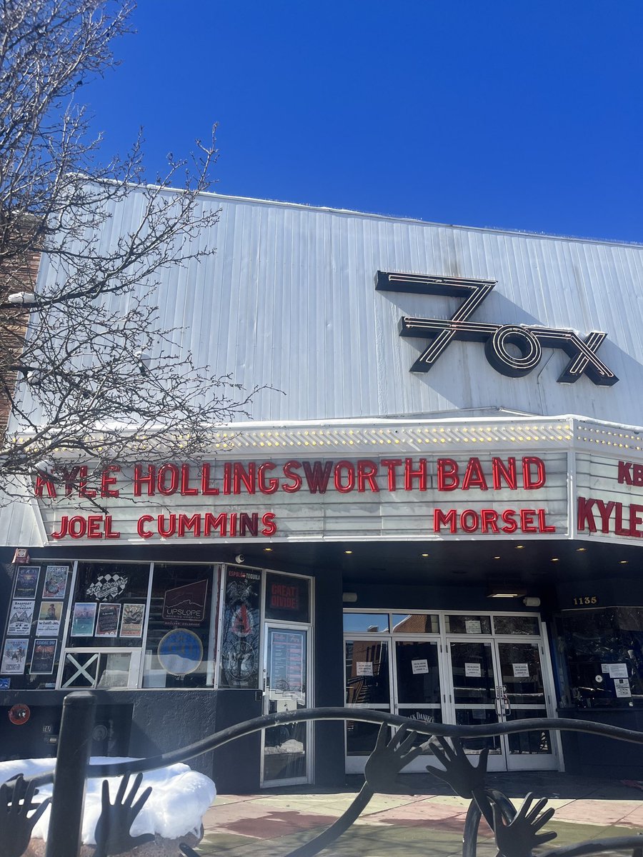 KyleOnKeys's tweet photo. Finally ready to rock in Boulder tonight at @foxtheatreco with KHB and my good friend, Joel Cummins @goldlikejoel, plus @MorselMusic! Cervantes’ in Denver tomorrow and Schmiggity’s in Steamboat Sat &amp; Sun!

https://t.co/ats0LxTsHX https://t.co/8mUZau2Bih