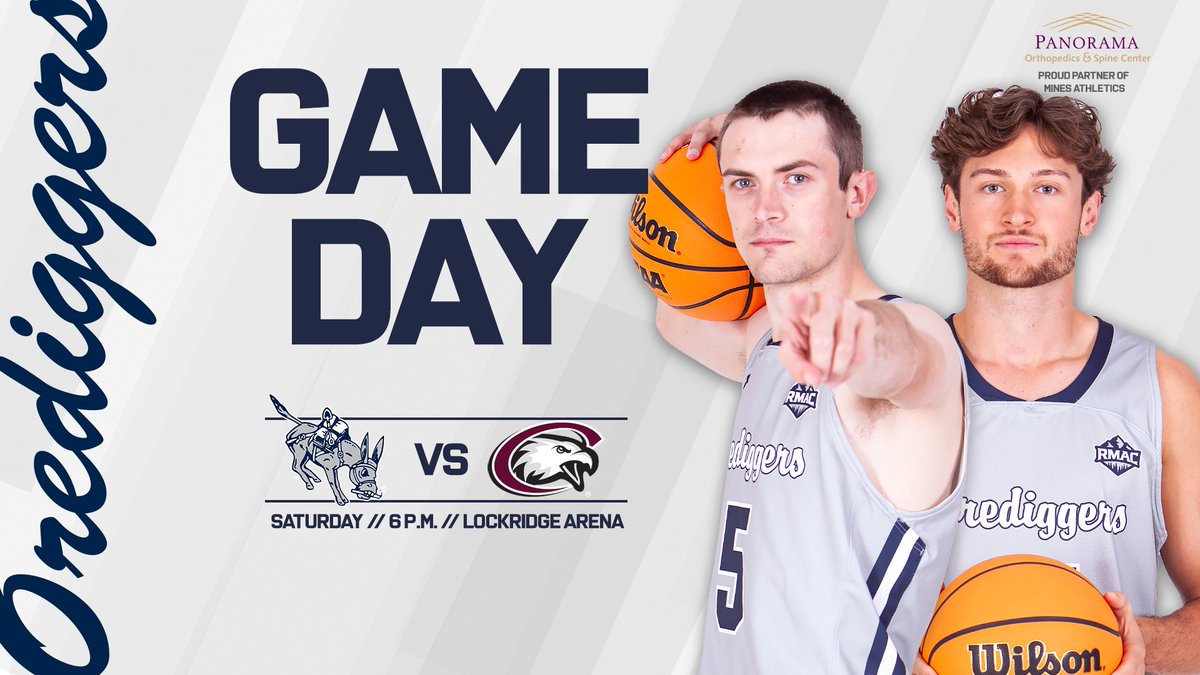 ⚒𝗚𝗔𝗠𝗘 𝗗𝗔𝗬⚒

Celebrating our senior class tonight before a showdown with the Eagles

🆚 Chadron State
🕕 6 p.m.
 📍 Lockridge Arena
📊 minesathletics.com/sidearmstats/m…
💻 minesathletics.com/tv
📺 KWGN Colorado's Own Channel 2

#HelluvaEngineer