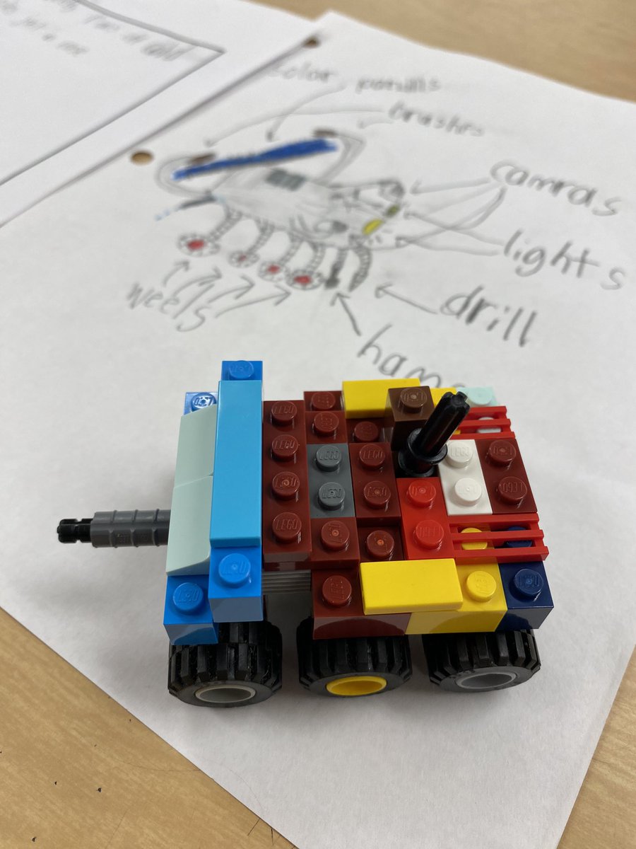 Pima CommunityShare in action! Elvira 3rd grade teacher Ms. Wheeler connected with <a href="/UArizonaLPL/">UArizona Lunar and Planetary Laboratory</a> to bring experts into her classroom to teach space exploration and help students create their very own Mars Rovers! This is real learning! ☄️🪐 #pimacommunityshare <a href="/thesuperteacher/">Dustin J. Williams 📚</a>