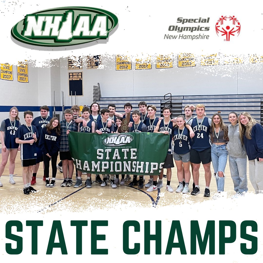NHIAA_LOA's tweet image. CONGRATULATIONS, State Champions!

⭐️'23 NHIAA Unified Basketball State Championships presented by @SONewHampshire

Exeter, 37 - Dover, 22
 
🥇Exeter HS
🥈Dover HS

#NHIAASports