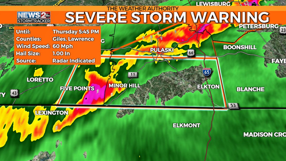 Shelby Mac on Twitter "RT WKRN WEATHER ALERT Severe T'Storm Warning