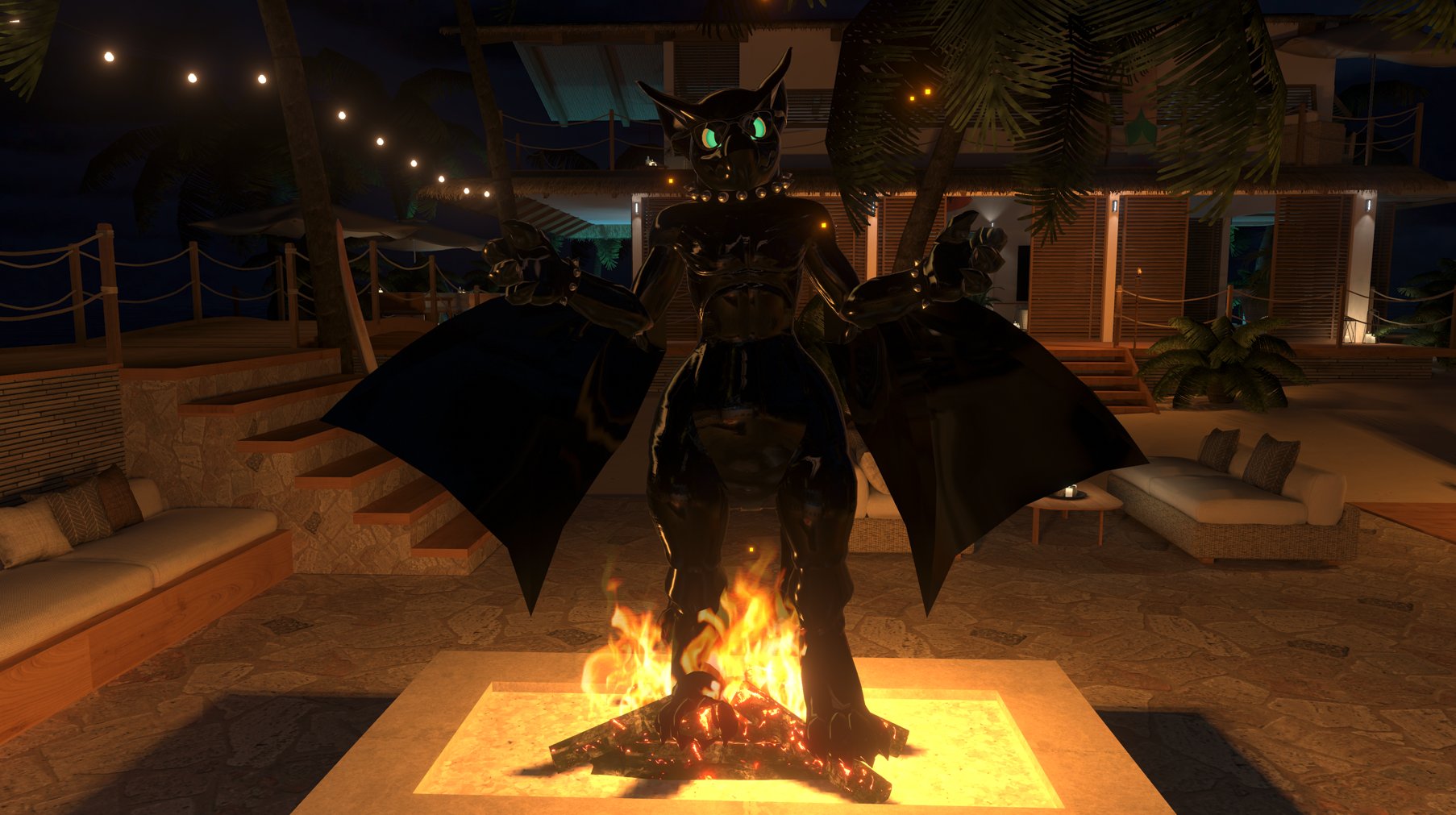 RubberCuga on Twitter "They say latex is hot, so I took it literally, with a burning passion.😉