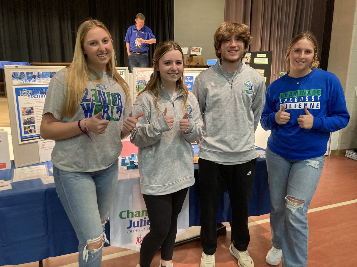 <a href="/CJSTEMMCenter/">CJ STEMM</a> having fun with Bishop Leibold families at their annual Science Fest! <a href="/cjeagles/">Chaminade Julienne Catholic High School</a> Come join us!