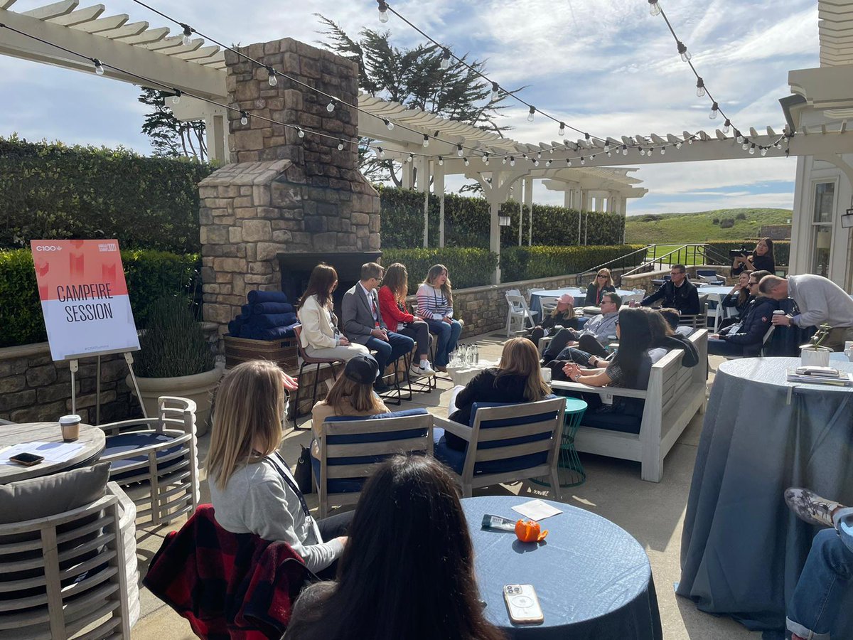 So many powerful sessions this morning at #C100Summit with great people leaders and founders - talking about leading teams, driving growth and engagement, the importance of building trust, the infinite mindset, and immigration policies as a superpower for tech.