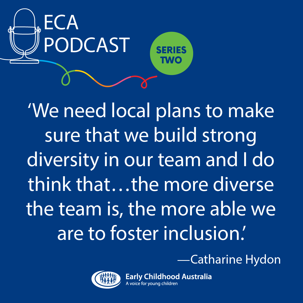 EarlyChildAust's tweet photo. How has the high demand in the early childhood sector impacted our understanding of inclusive practice? This week on the #ECApodcast, we discuss practical strategies to be inclusive within everyday practice with special guest @CatharineHydon  
#ECApodcast https://t.co/uoWGFMwKpo https://t.co/3AwGaaObYo