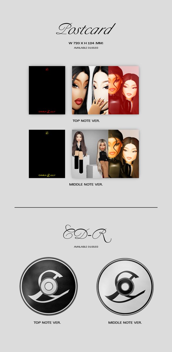 nlcnation's tweet photo. NLC - CAMILA &amp; LILLY (차세대 크리에이티브 - 카밀라 &amp; 릴리)
The 1st Mini Album [‘Monster’] - Album Details Out Now

🎧 02.25.2023 6PM (EST)
👉 @CamilaWindsorr @itsanotherlilly

#NLC_CAMILALILLY #NLC카밀라_릴리 #CAMILA #카밀라 #LILLY #릴리 #NextLevelCreative #NLC #Monster https://t.co/tw0fsrSPVJ
