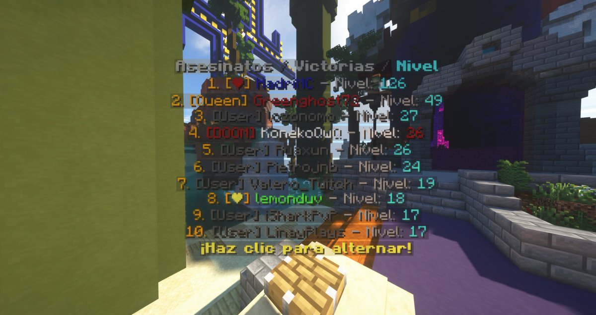 KirosCraft's tweet photo. ¡Equípate y domina el cielo en nuestra modalidad de SkyWars! 🏹
Puedes probar el Modo Extremo y destacar con tus habilidades. ¿Crees que lograrás estar en el top?

Versión: 1.8.9 - 1.19.3
PvP: 1.8
IP: https://t.co/Czs6kfCPjS
Tienda: https://t.co/XtpuDNvX4S https://t.co/8a0qA3NzMR