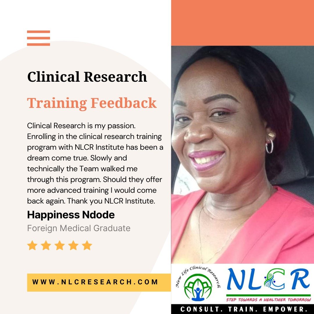 NewLifeResearch's tweet photo. Shoutout to our amazing trainee who recently completed the clinical research training and loved every minute of it! At NLCR, we're all about empowering the next generation of clinical researchers. #ClinicalResearch #Empowerment #nlcresearch #healthcare #blackhistorymonth2023 https://t.co/29MIEesDNY