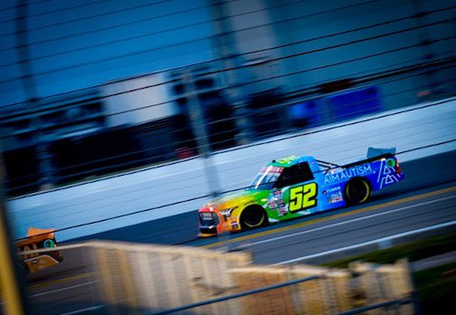 StewartFriesen's tweet photo. We had a great practice session with our Aim Autism Halmar Racing Ferris Commercial Mowers #52 here at Daytona International Speedway!
Next stop is Volusia Speedway Park! We’ll see you shortly! Let’s go! @DAYTONA @VolusiaSpeedway @FerrisMowers #halmar https://t.co/nG45XEPr09