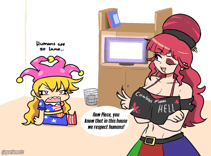 A lesson in respect #touhou 