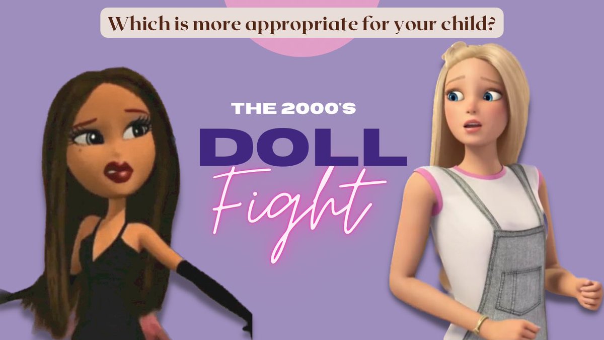 ChantoriaMW's tweet photo. My 1st video on my second channel!🥰Were You a Bratz or a Barbie Girl? https://t.co/3cOG5HQs7j https://t.co/acFfJAT8E6