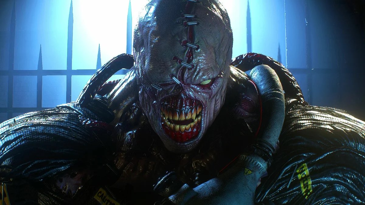 azmestmax's tweet photo. Прохожу Resident Evil 3. Немезис подпекает жёпу. Постоянно преследует тебя, убить его нельзя. Какой-то постоянный стресс. Понял, что это воплощение дедлайна. #ResidentEvil3 https://t.co/nYy98LyZkg