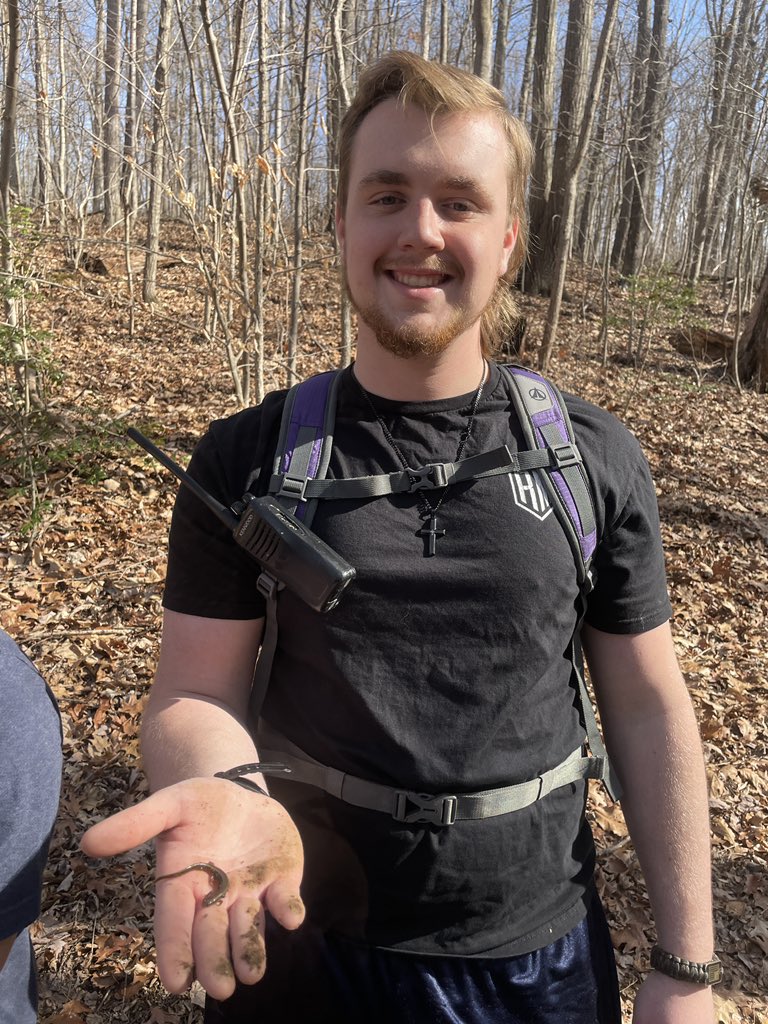 SMS week 3: purple group found salamanders and 53 other animals on our habitat hike.  #ODSchangetheworld