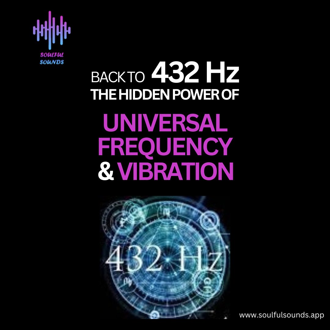 SoulfulSounds4's tweet photo. Unlock the hidden power of universal frequency & vibration with our 432 Hz frequency conversion feature. Experience the benefits of being in harmony with nature. Download our app!
#432Hz #frequencyconversion #universalfrequency #vibration #harmony #nature #wellness #meditation https://t.co/hKTn9OJM3U