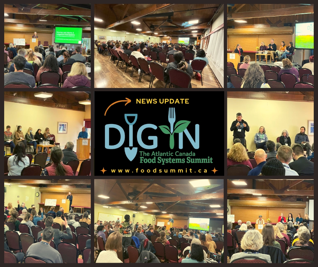 ProsperityLocal's tweet image. Read the update on the Dig In: Atlantic Canada Food Systems Summit of 2022, outcomes, next steps, and more in News You Can Use.

Dig In keynote, plenary, panel session videos &amp;amp; next steps update; The Deanery collaborates with CLP and Synergia Institute; and our latest podcast!